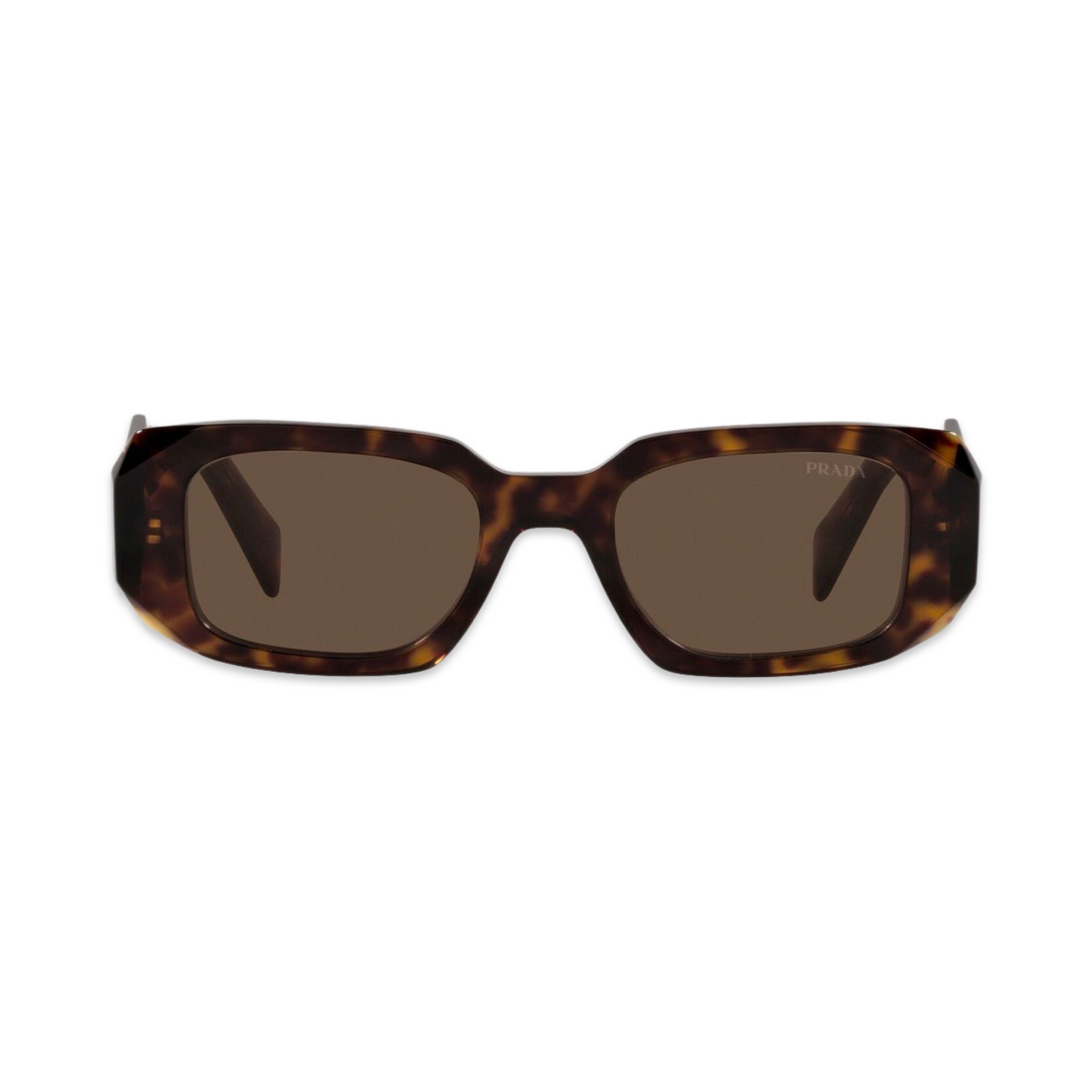 Lunettes de soleil Prada Marron