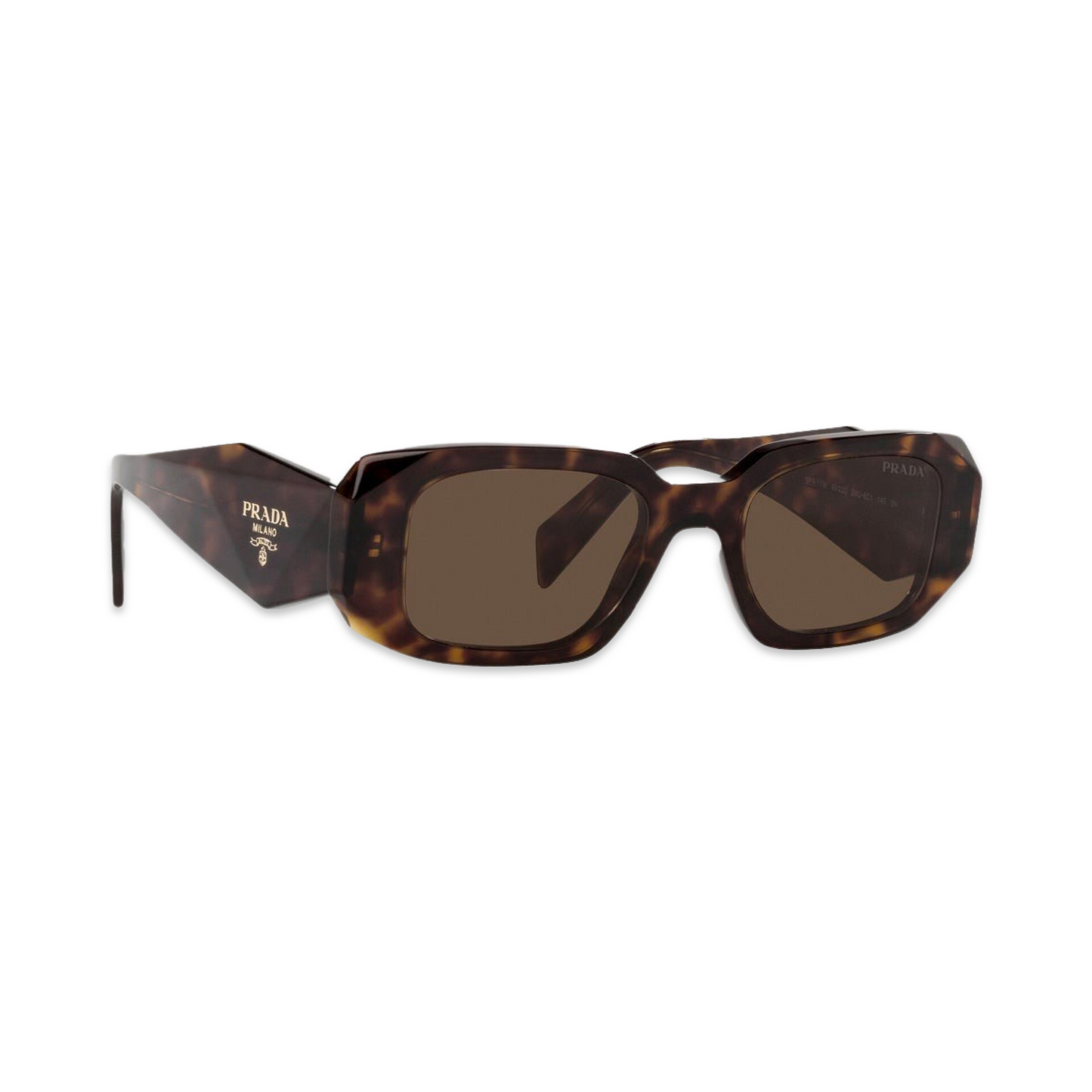 Lunettes de soleil Prada Marron