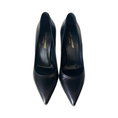 Escarpins Saint Laurent 38 - Cuir Noir