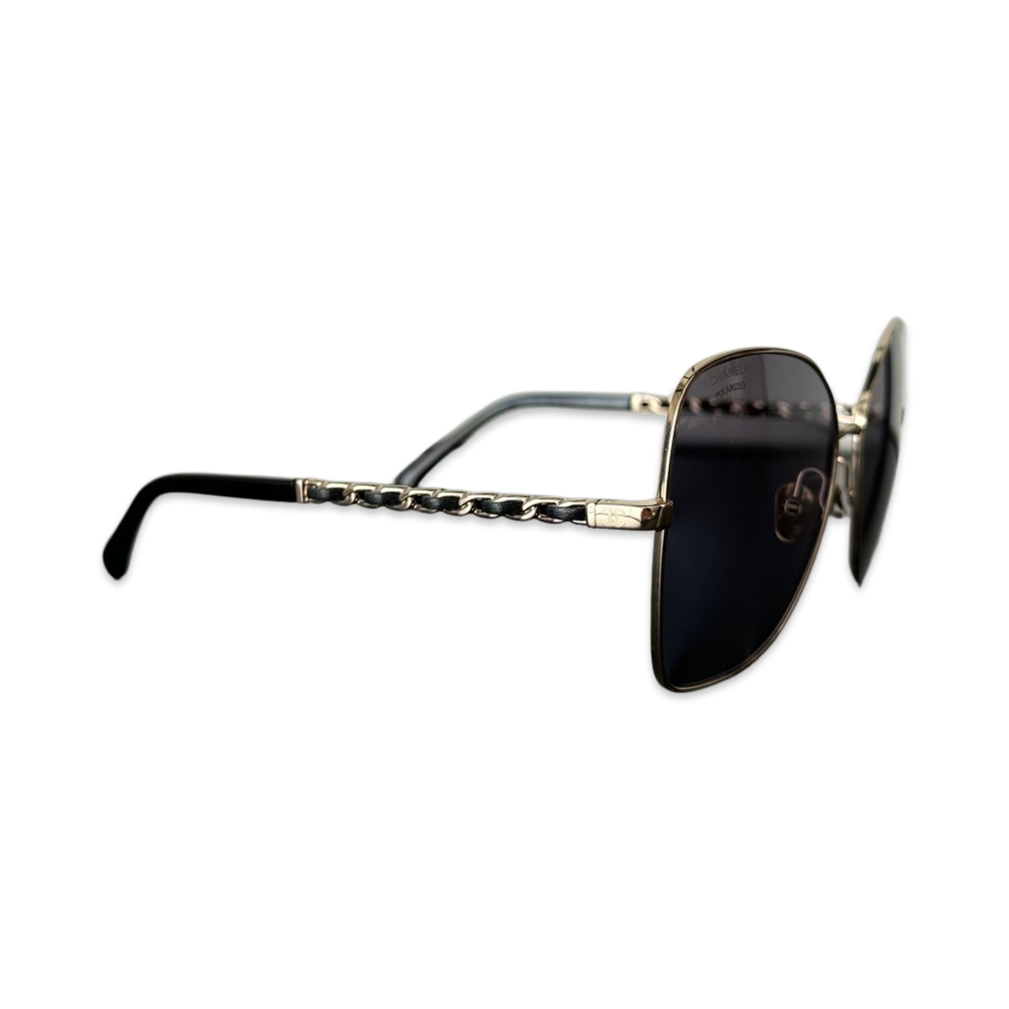 Lunettes de soleil Chanel Papillon Argent