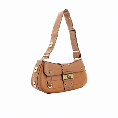 Sac Colombus Christian Dior - Cuir Beige