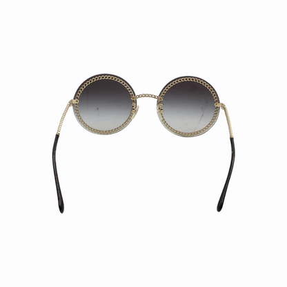 Lunettes de soleil ronde Chanel