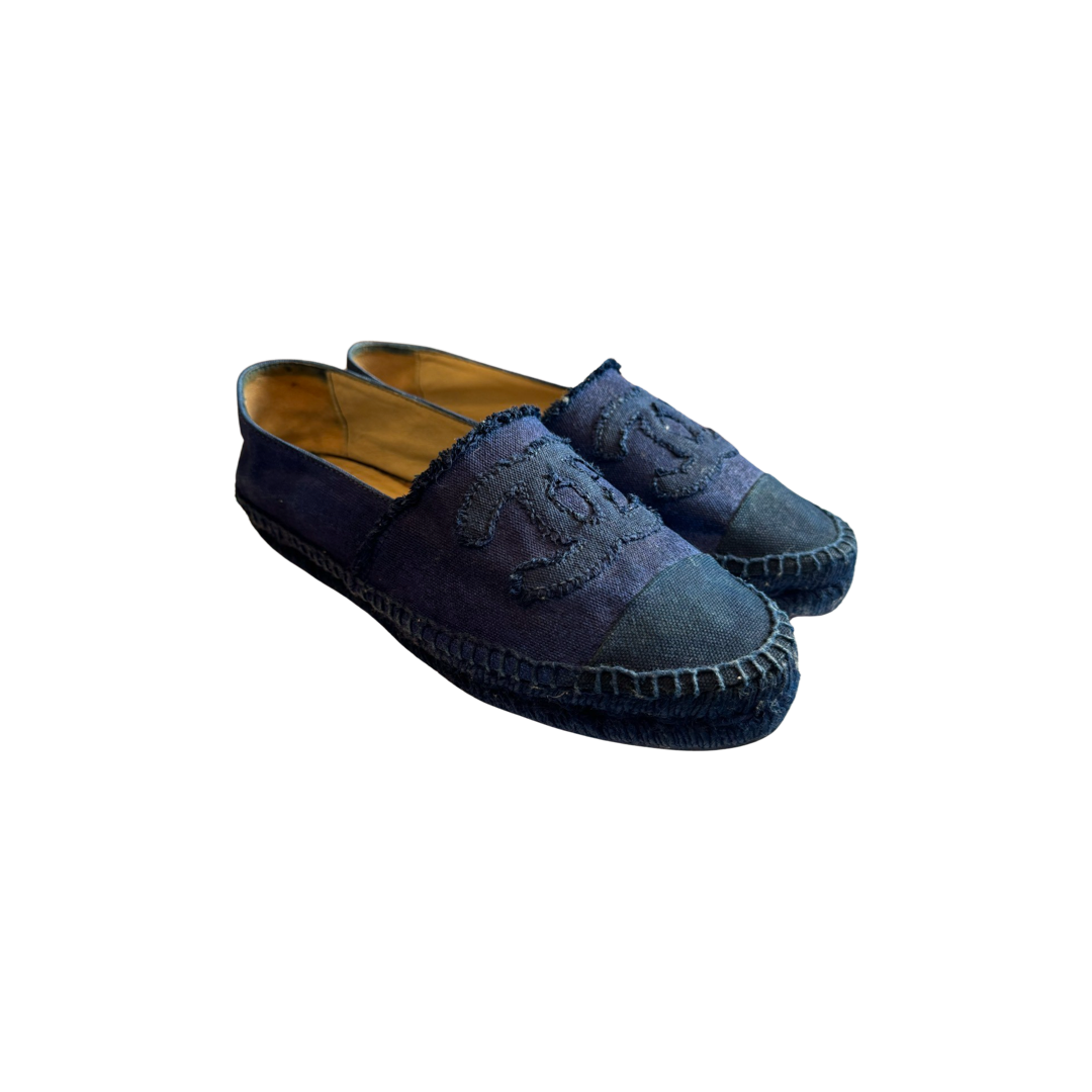 Espadrilles Chanel 39 - Denim Bleu