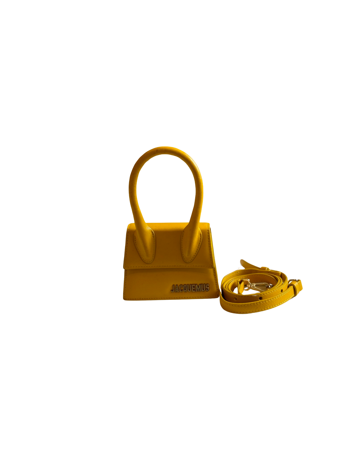 Sac à bandoulière Jacquemus Chiquito Mini - Cuir Jaune