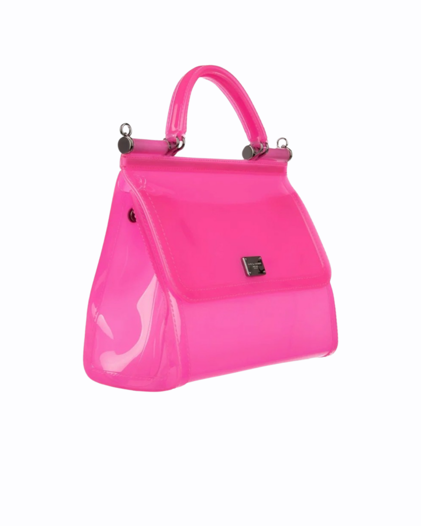 Sicily sac à main Dolce Gabbana - Plastique Rose