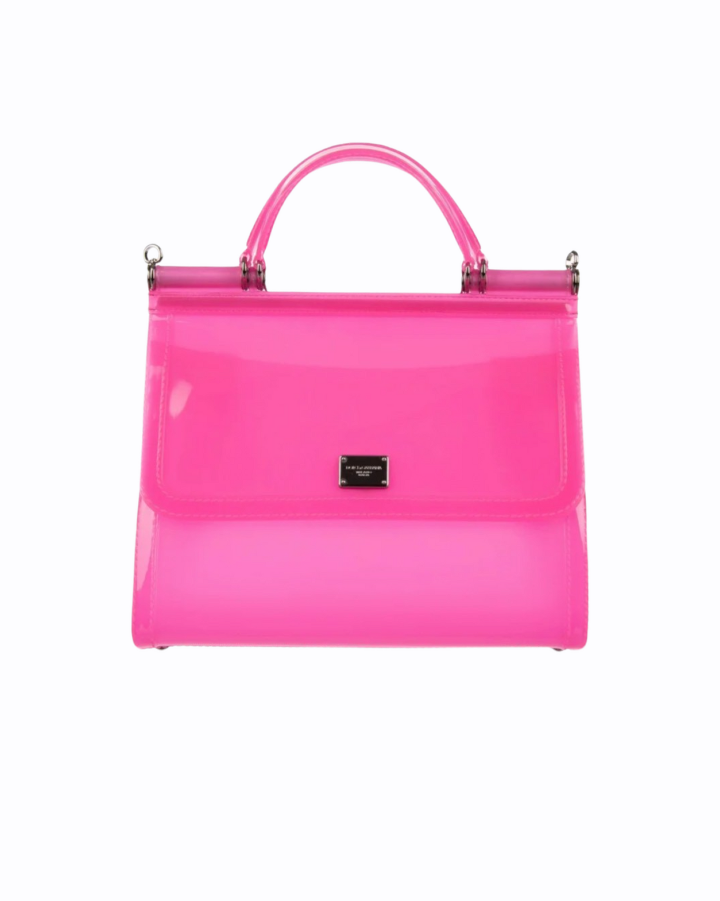 Sicily sac à main Dolce Gabbana - Plastique Rose