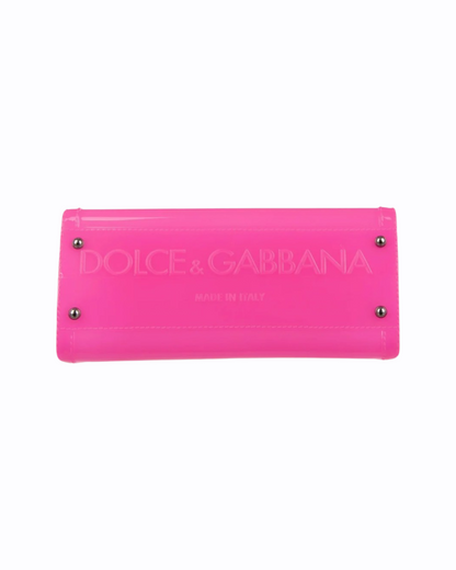 Sicily sac à main Dolce Gabbana - Plastique Rose