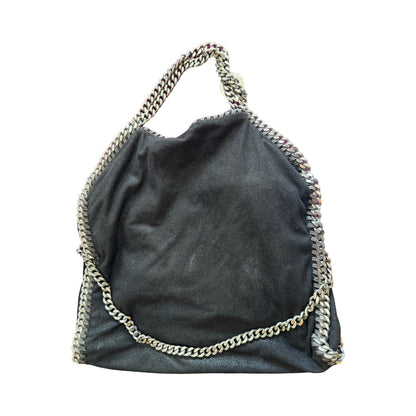 Sac porté épaule Stella Mccartney Falabella Mini Cabas - Cuir végétal Noir