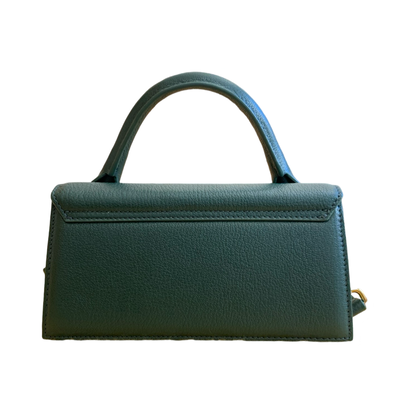 Sac à bandoulière Jacquemus Chiquito Long - Cuir grainé Vert foncé