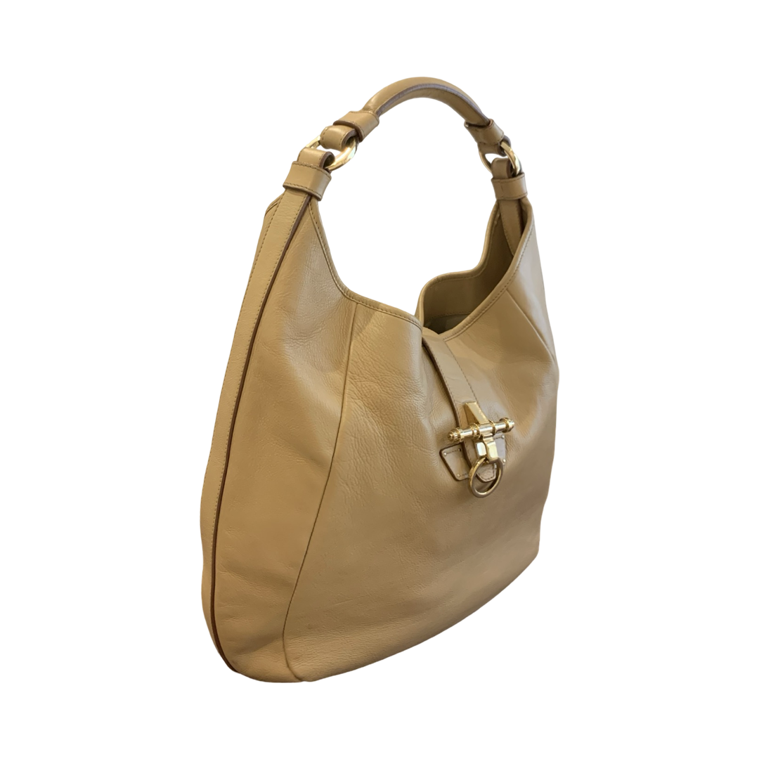 Sac à main Hobo Obsedia Givenchy - Cuir Beige