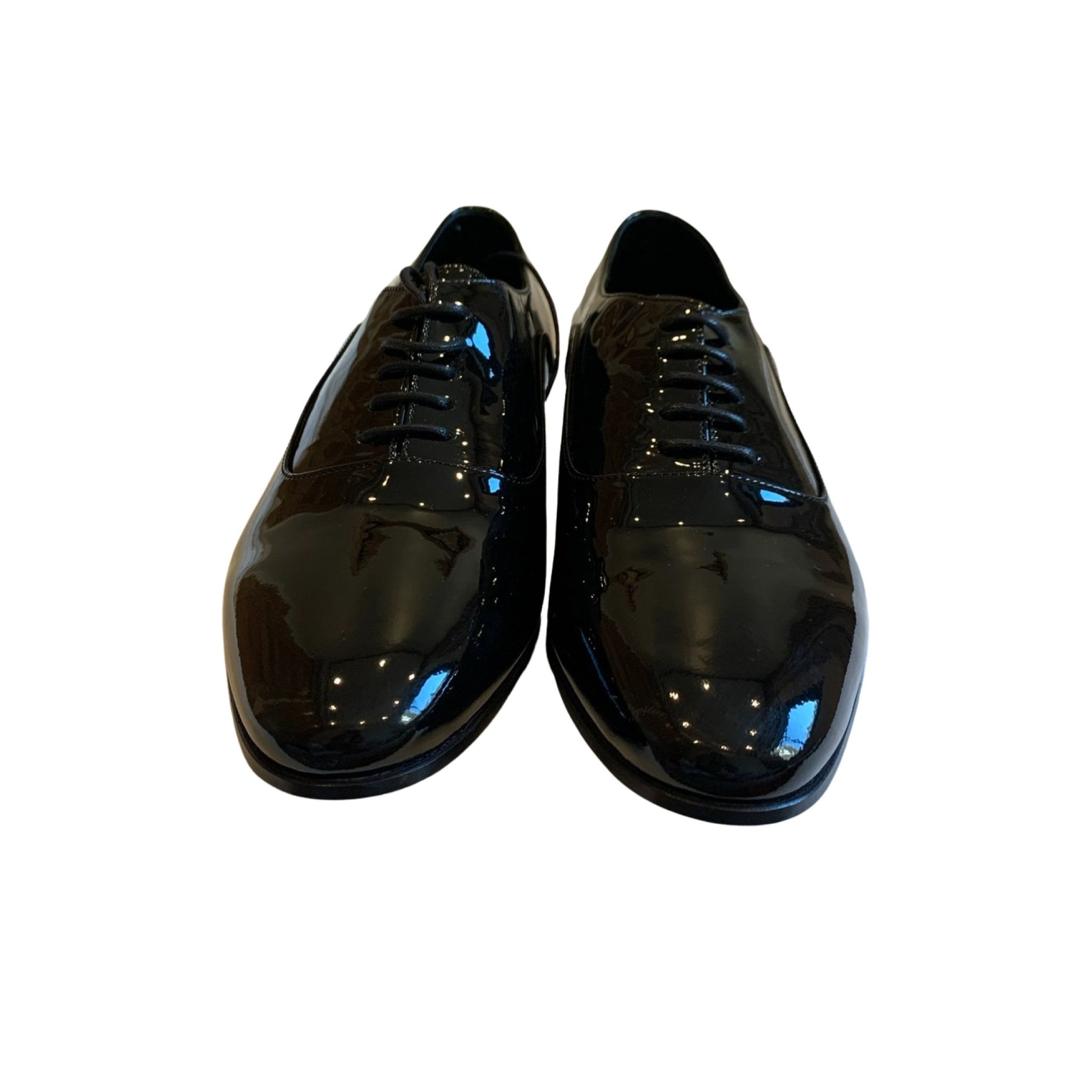 Derbies Richelieu Saint Laurent 38,5 - Cuir vernis Noir - SAINT LAURENT - Rebirth Maroc