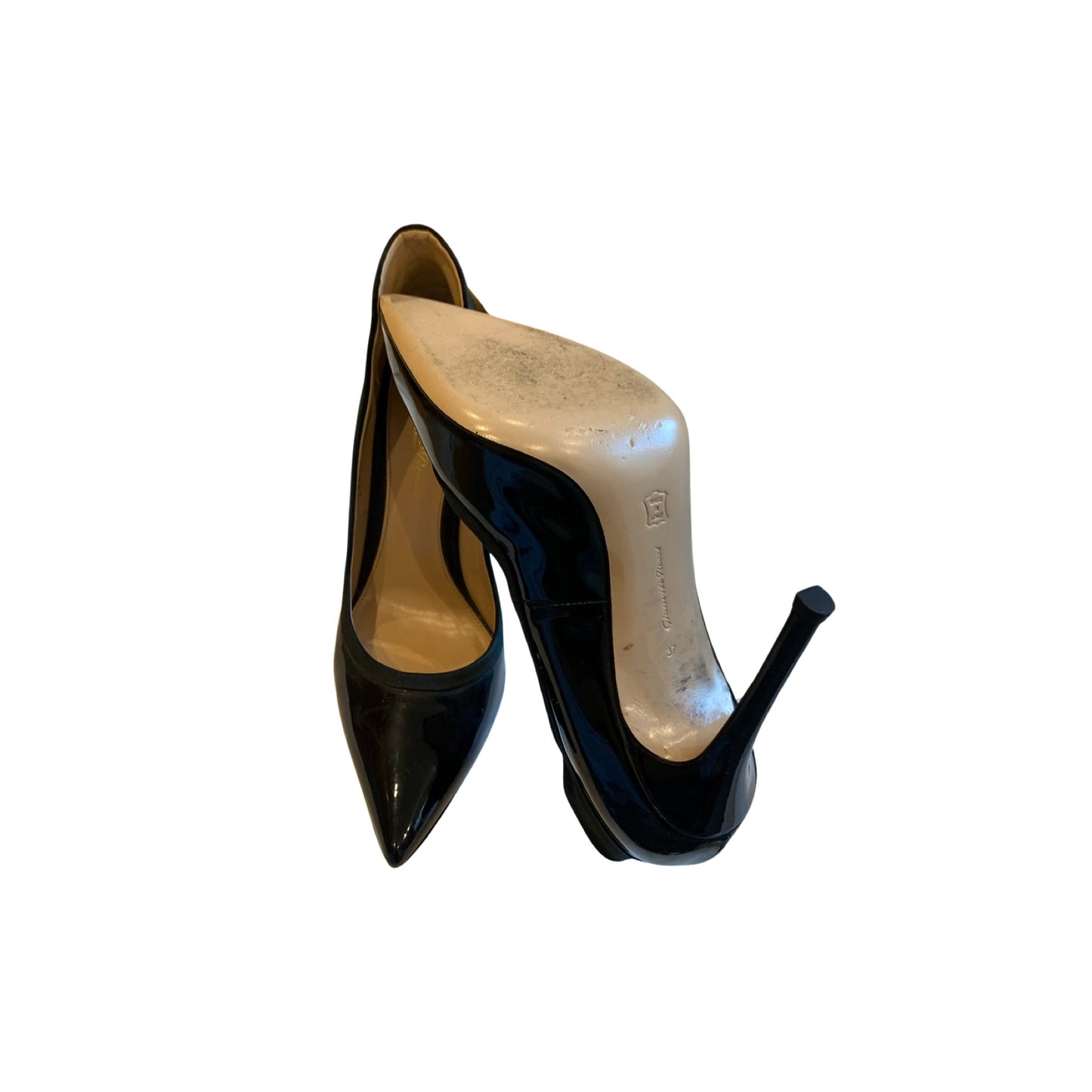 Escarpins Gianvito Rossi Tuxedo 37 - Cuir vernis Noir - GIANVITO ROSSI - Rebirth Maroc