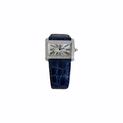 Montre Cartier Tank Divan - Or blanc - Cartier - Rebirth Maroc