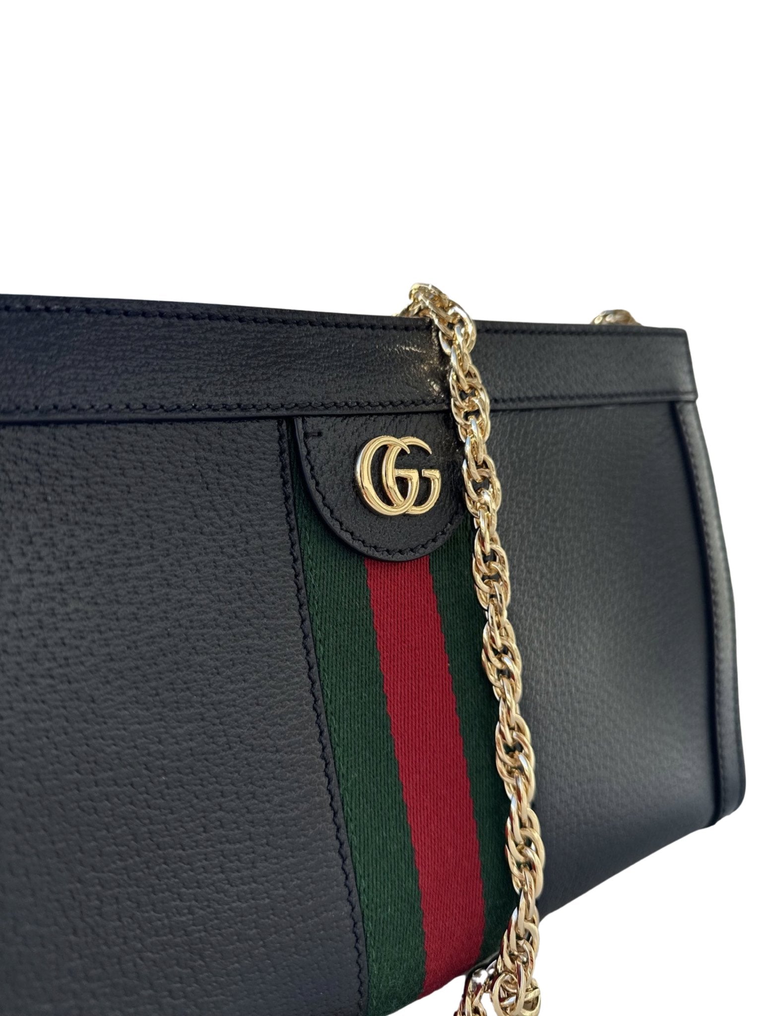 Sac à bandoulière Gucci Ophidia - Cuir Noir - GUCCI - Rebirth Maroc