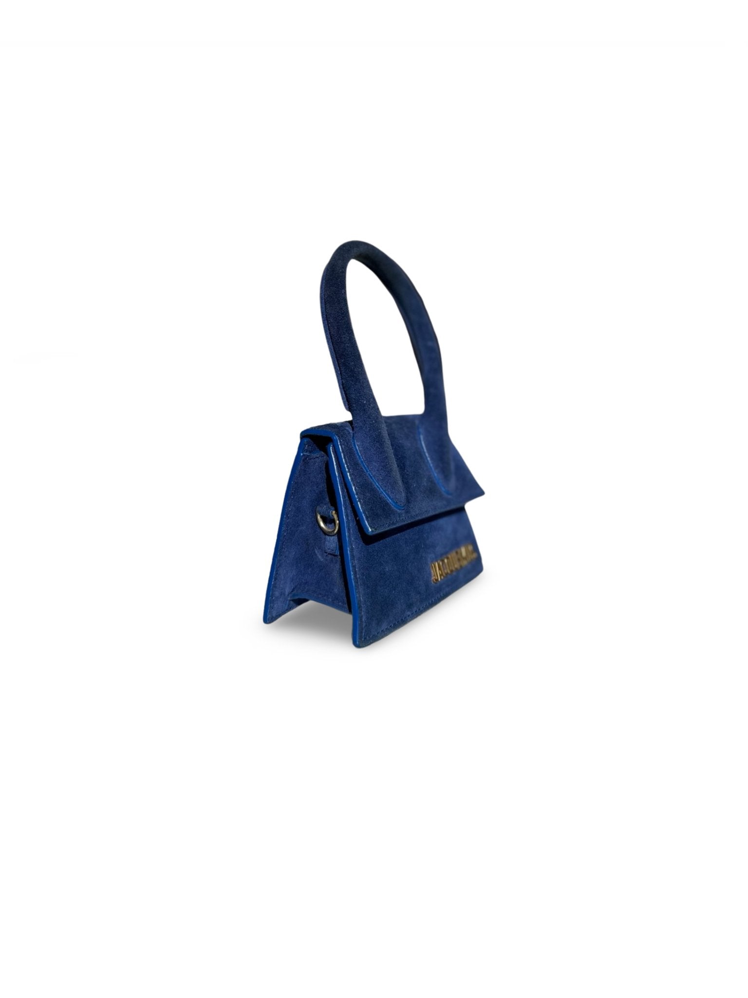 Sac à bandoulière Jacquemus Chiquito Mini - Suède Bleu - JACQUEMUS - Rebirth Maroc