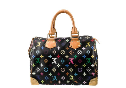 Sac Louis Vuitton multicolore Speedy30 - Cuir monogrammé - LOUIS VUITTON - Rebirth Maroc