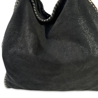 Sac porté épaule Stella Mccartney Falabella Mini Cabas - Cuir végétal Noir - STELLA MCCARTNEY - Rebirth Maroc