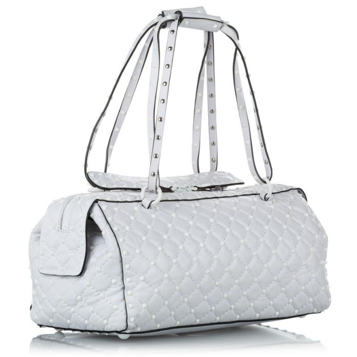 Sac Valentino Free Rockstud Spike - Cuir blanc - VALENTINO - Rebirth Maroc