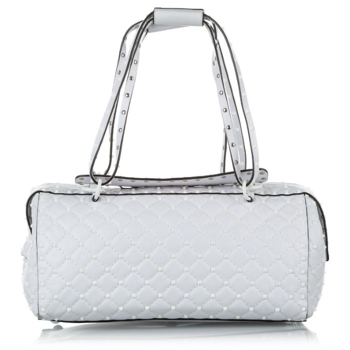 Sac Valentino Free Rockstud Spike - Cuir blanc - VALENTINO - Rebirth Maroc